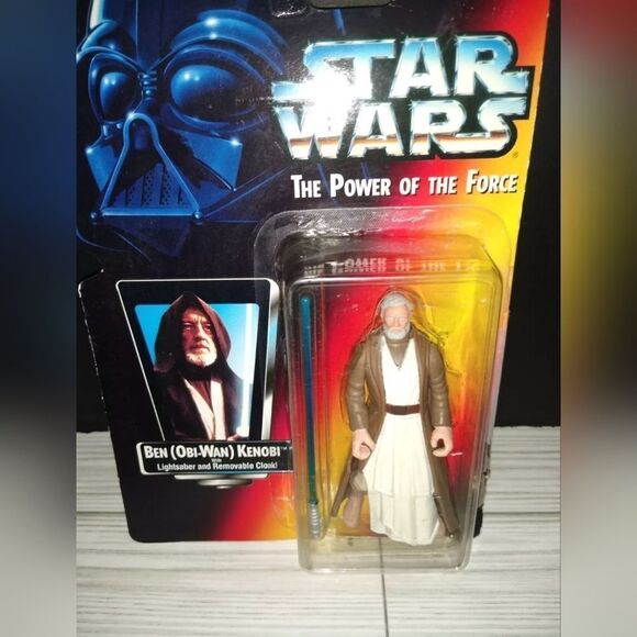 Ben Obi-Wan Kenobi Action Figure Star Wars Power of the Force Toy Kenner 1995 - Picture 1 of 8